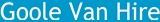 Van Hire in Goole and Howden